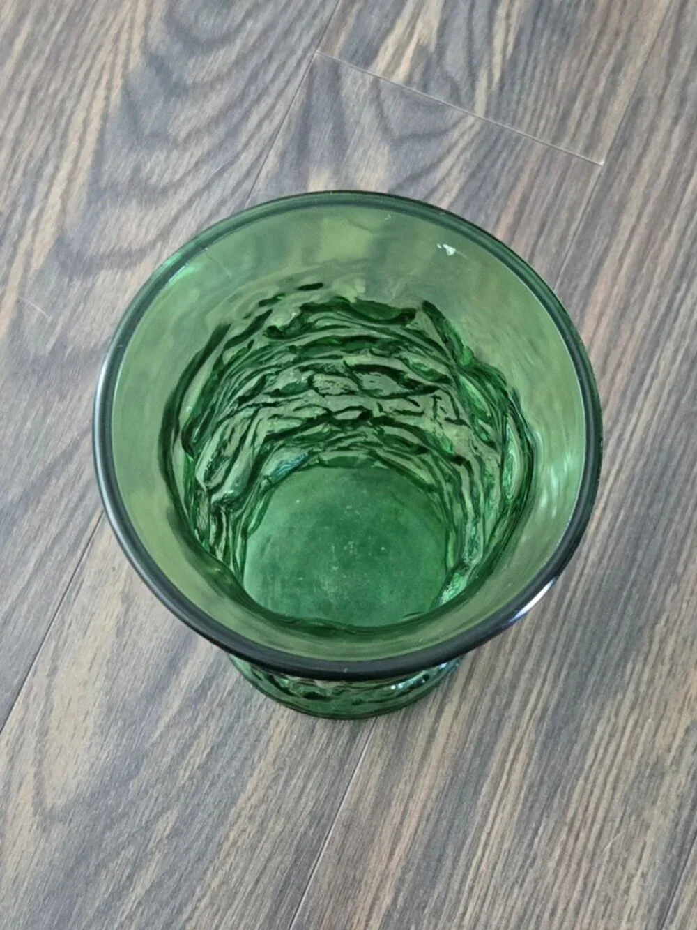 Vintage E.O. BRODY Glass Company Emerald Green 